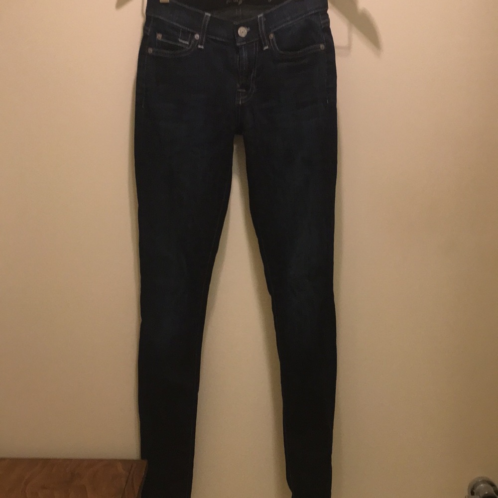 7 for All Mankind skinny jeans